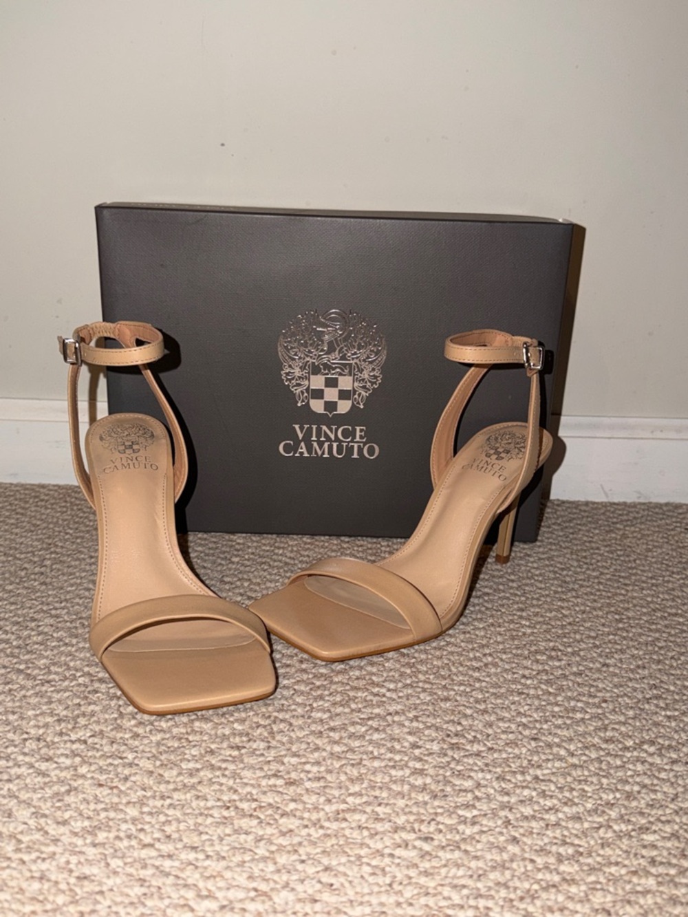 Vince Camuto Women's Saprenda Ankle-Strap Sandals, Size 7.5